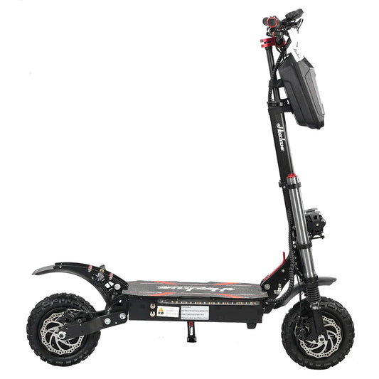 KTX-145555 High-Speed Waterproof Electric Scooter with Double Motor, Hydraulic Brake, and Foldable Design 3200W/5600W