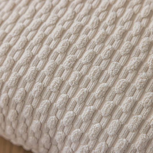 KTX-146579 Solid Color Modern Nordic Pillow Cover with Tassel Design - Multiple Sizes and Colors Available