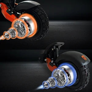 KTX-146707 1500W Dual Motor 10-Inch Electric Scooter, 50 MPH Max Speed, 60V Battery, Foldable Design, 60-80KM Range