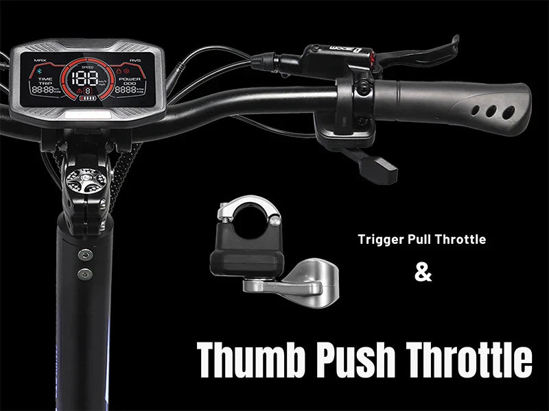 KTX-147027 YUME HAWK Pro 250W Folding Electric Scooter with Full Suspension, Waterproof, 96 km Range, Adjustable Speed