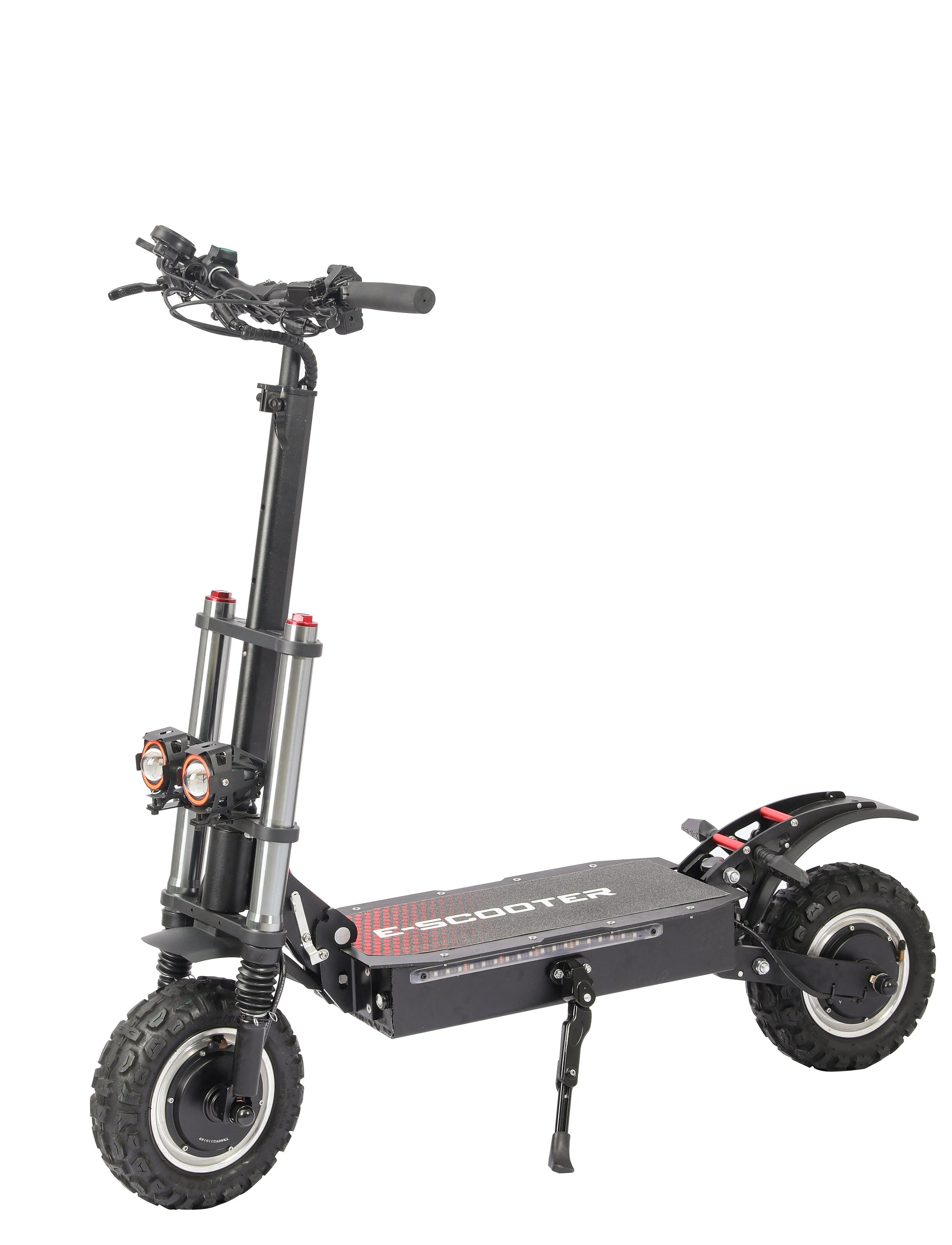 KTX-148179 Electric Folding Scooter with 11 Inch Fat Tires, Dual Motor, 80-85KM/H Max Speed, 90-100KM Range
