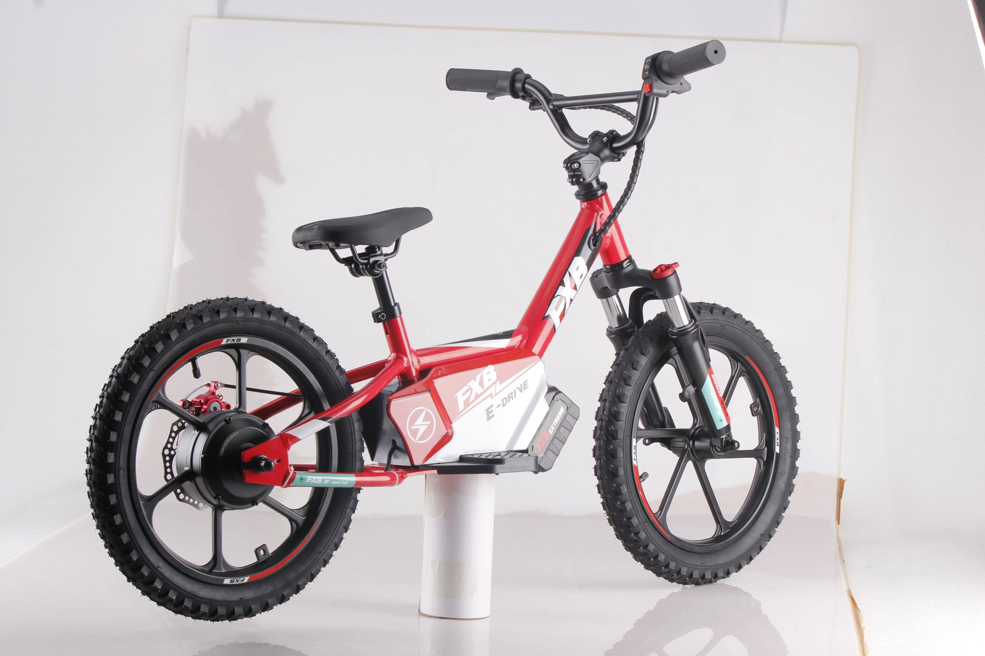 KTX-148243 16 Inch Aluminum Alloy Electric Balance Bike for Kids with Disc Brake and Lithium Battery