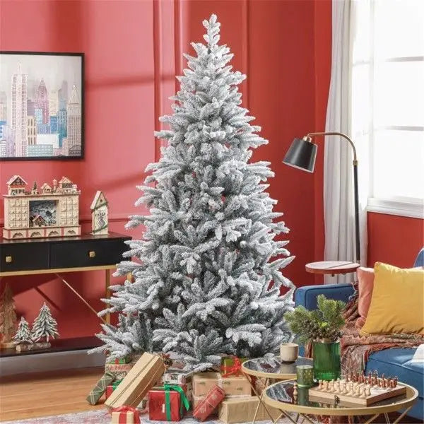 KTX-148435 7ft Artificial Christmas Tree with Festive Holiday Decorations