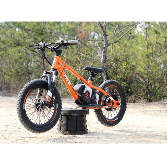 KTX-149395 16 Inch Electric Balance Bike for Kids - Aluminum Alloy, 3 Speed, Disc Brake, 36V Lithium Battery