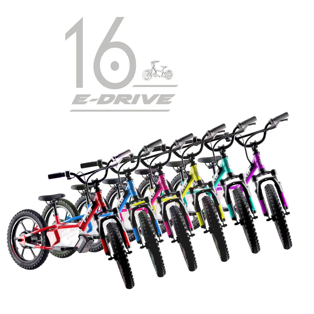 KTX-149395 16 Inch Electric Balance Bike for Kids - Aluminum Alloy, 3 Speed, Disc Brake, 36V Lithium Battery