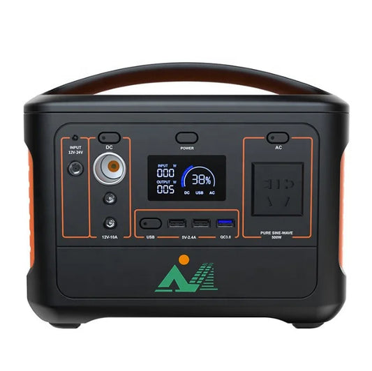 KTX-150483 High-Capacity 550WH Emergency Portable Power Station with AC and DC Outputs