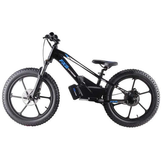 KTX-150547 20 Inch Kids Electric Balance Bike with Aluminum Alloy Frame and Leather Saddle for Ages 5-14