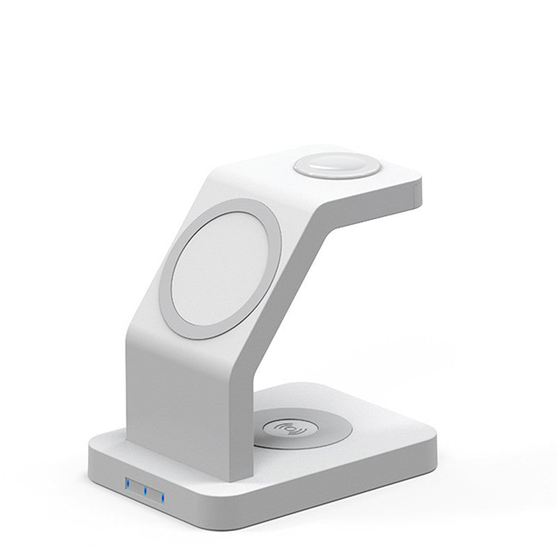 KTX-152339 Three-in-One Magnetic Wireless Charger with Desktop Stand for Apple Devices