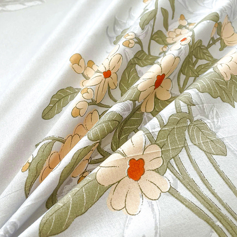 KTX-153235 Skin-Friendly Brushed Bed Sheet in Various Sizes for Single Beds