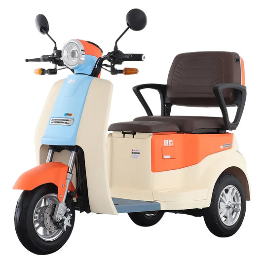 KTX-153299 Magic Q1 3-Wheel Electric Tricycle for Adults with Dual Seating and LCD Display