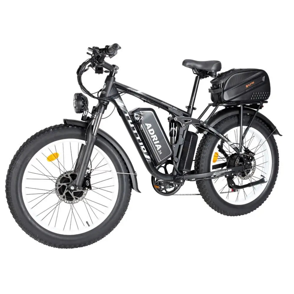 KTX-154131 26 Inch Electric Bicycle 52V 30Ah, 4000W Dual Motor, 7-Speed, Aluminum Alloy Frame, Hydraulic Disc Brakes, 50+ km/h Speed