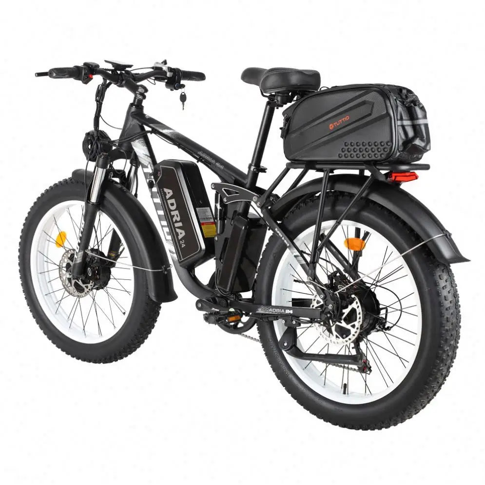 KTX-154131 26 Inch Electric Bicycle 52V 30Ah, 4000W Dual Motor, 7-Speed, Aluminum Alloy Frame, Hydraulic Disc Brakes, 50+ km/h Speed
