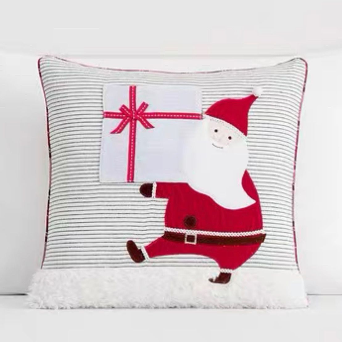 KTX-154387 Christmas Decorative Embroidered Pillows Collection – FALALA, HOHOHO, Snowman, Santa & More