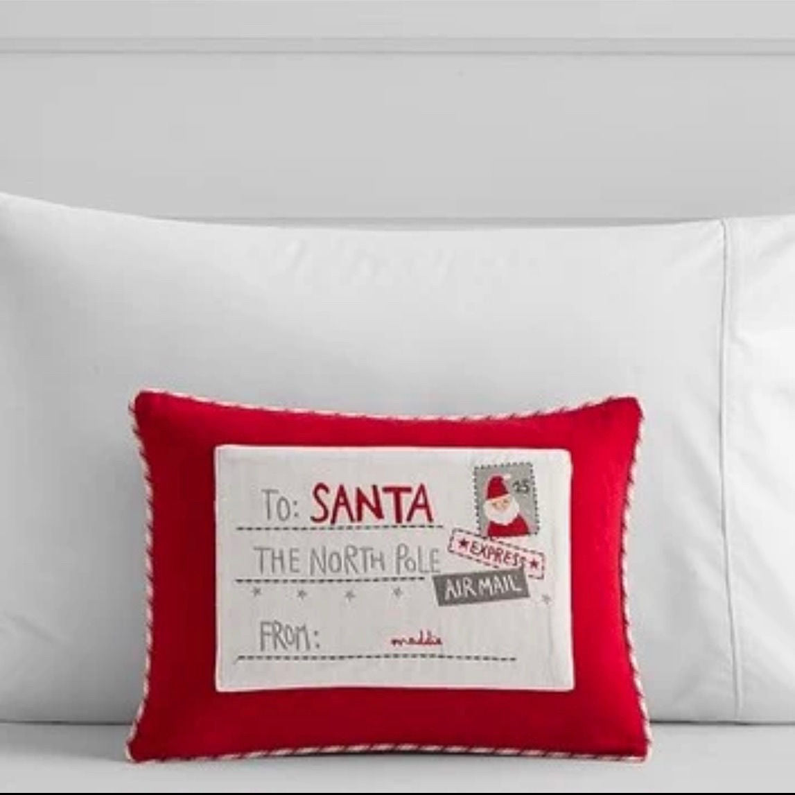 KTX-154387 Christmas Decorative Embroidered Pillows Collection – FALALA, HOHOHO, Snowman, Santa & More