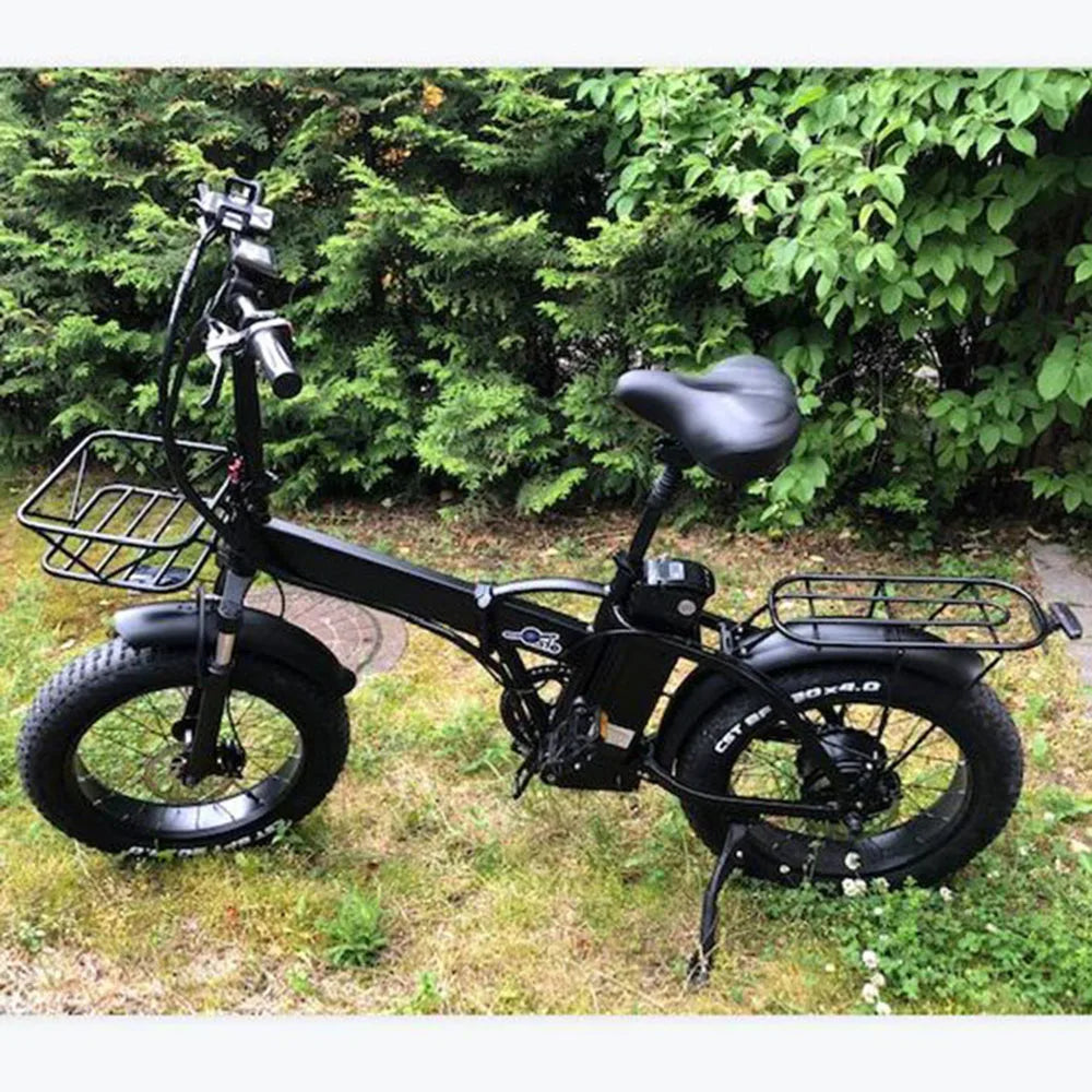 KTX-155283 750W Electric Bike with 15Ah Battery and 20-Inch Mountain Tires for Adults