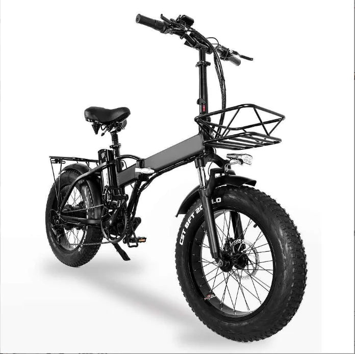 KTX-155283 750W Electric Bike with 15Ah Battery and 20-Inch Mountain Tires for Adults