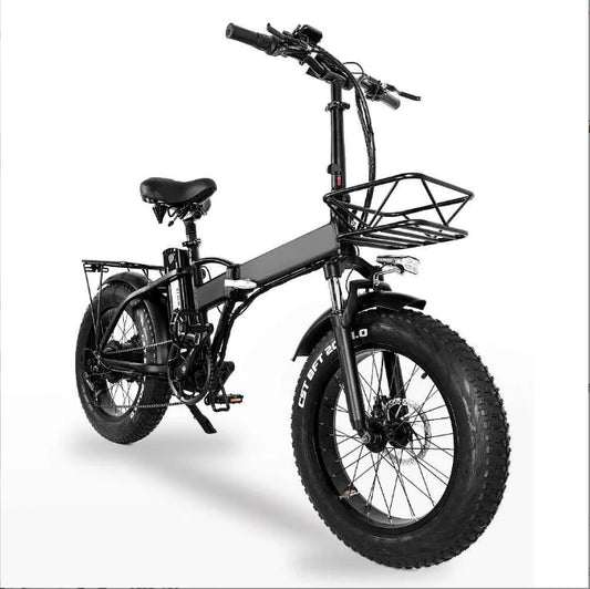 KTX-155283 750W Electric Bike with 15Ah Battery and 20-Inch Mountain Tires for Adults
