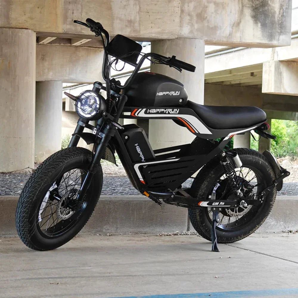 KTX-156435 High-Performance 6000W Electric Street Bike with Dual Batteries and Long Range