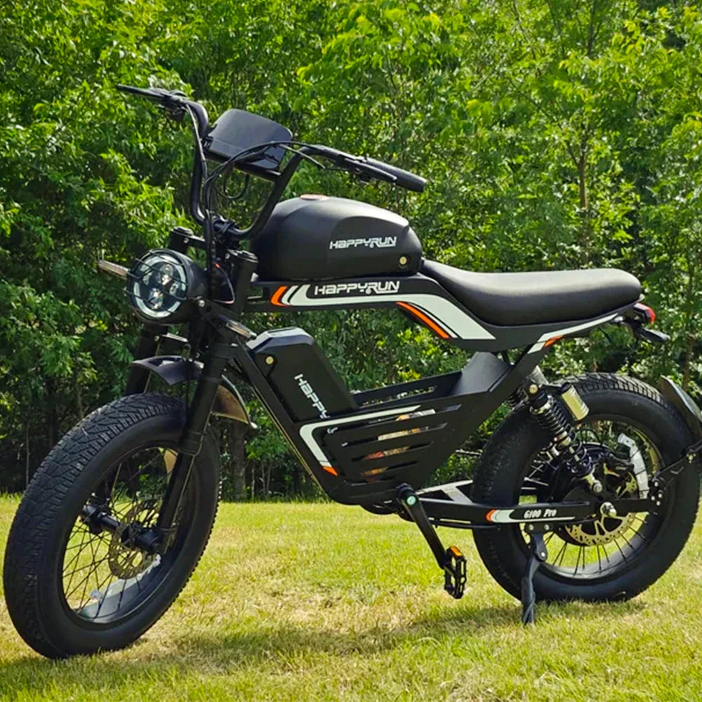 KTX-156435 High-Performance 6000W Electric Street Bike with Dual Batteries and Long Range