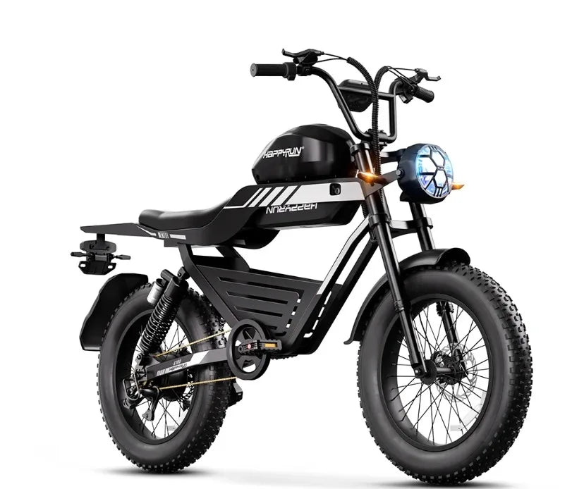 KTX-156435 High-Performance 6000W Electric Street Bike with Dual Batteries and Long Range