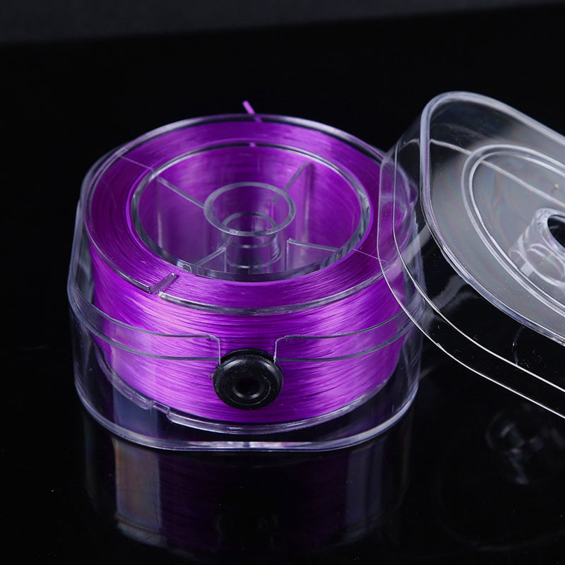 KTX-158867 Flat Spandex Elastic Thread for DIY Beading - 85m Length in Various Colors