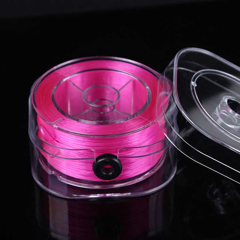 KTX-158867 Flat Spandex Elastic Thread for DIY Beading - 85m Length in Various Colors