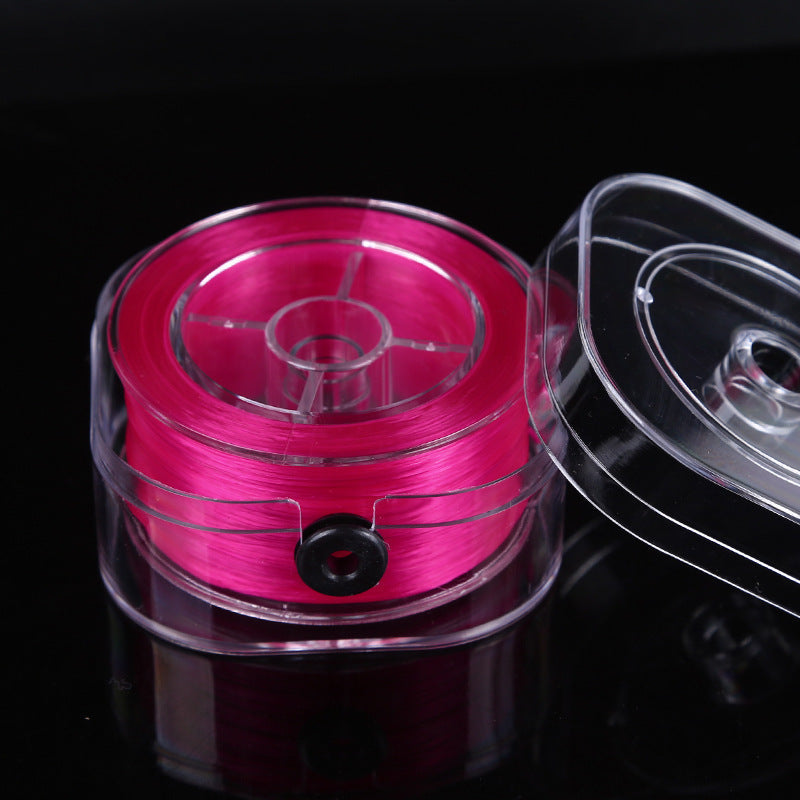 KTX-158867 Flat Spandex Elastic Thread for DIY Beading - 85m Length in Various Colors