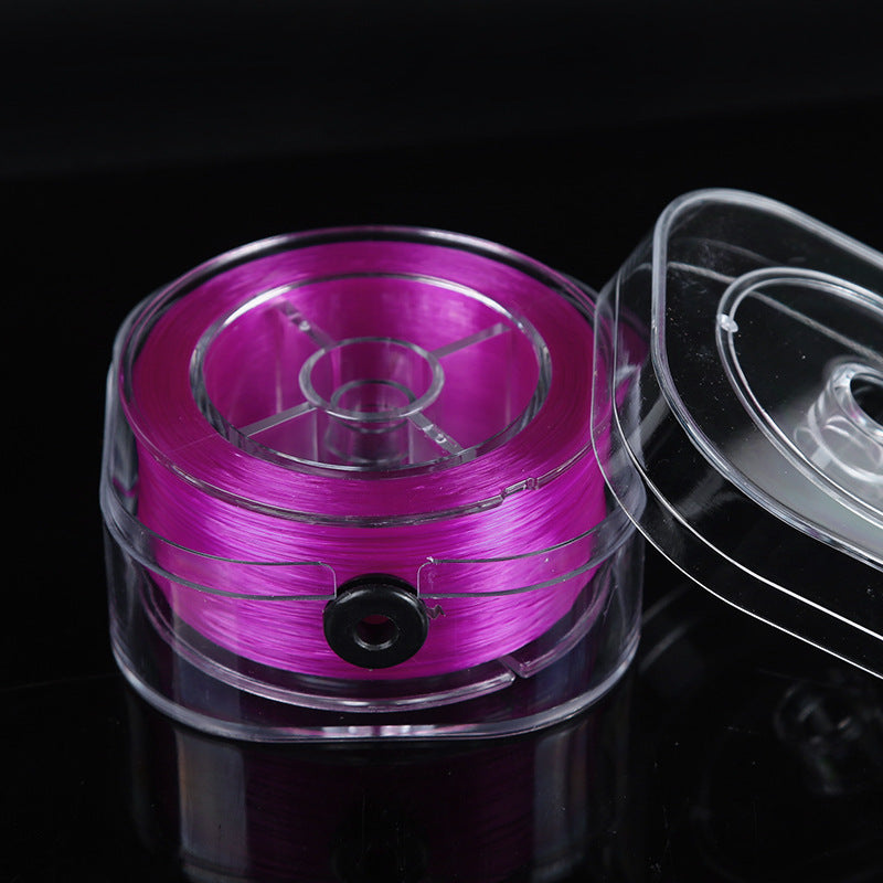 KTX-158867 Flat Spandex Elastic Thread for DIY Beading - 85m Length in Various Colors