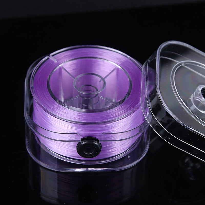 KTX-158867 Flat Spandex Elastic Thread for DIY Beading - 85m Length in Various Colors