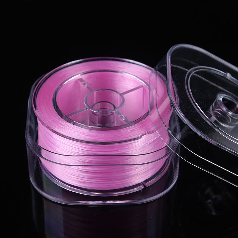 KTX-158867 Flat Spandex Elastic Thread for DIY Beading - 85m Length in Various Colors