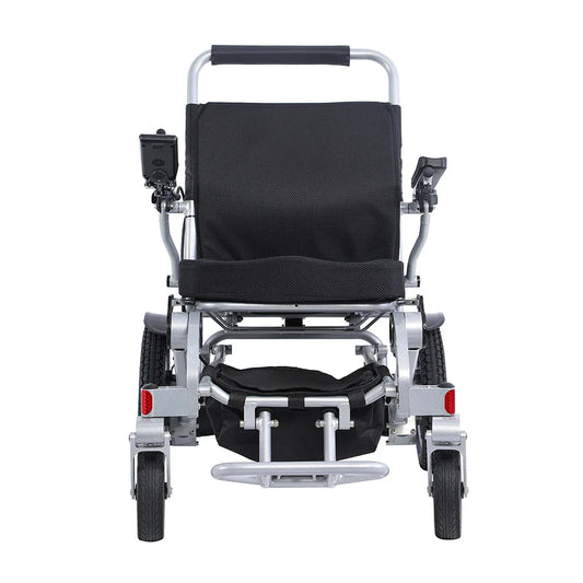 KTX-159059 Powerful Electric Folding Wheelchair with 500W Dual Motors and Removable Battery