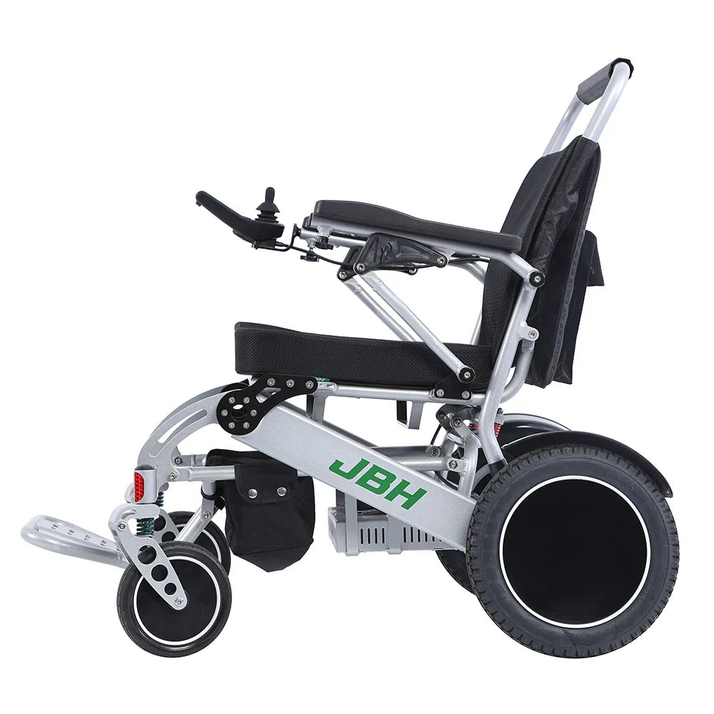 KTX-159059 Powerful Electric Folding Wheelchair with 500W Dual Motors and Removable Battery