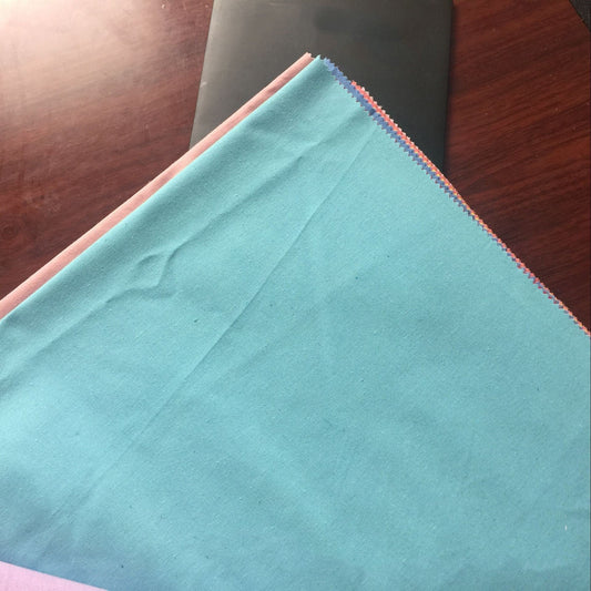 KTX-160019 Linen and Cotton Blend Tie-Dye Curtain and Decorative Fabric, 152x98 cm