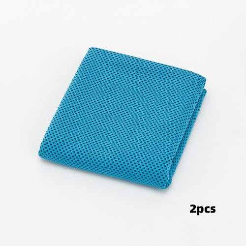 KTX-160915 Cooling Microfiber Towel for Instant Refreshment - Quick Dry Sports Towel for Gym, Yoga & Outdoor Activities