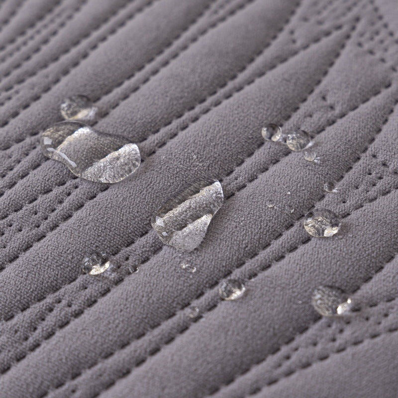 KTX-161235 Waterproof Non-Slip Sofa Cushion Cover in Beige, Brown, and Gray - Various Sizes Available