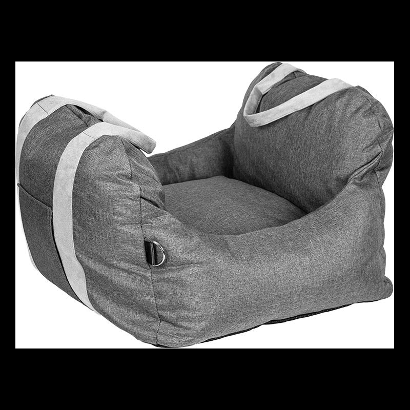 KTX-161619 Portable Multifunctional Cloth Dog Kennel in Dark Gray, Light Gray, and Dark Khaki