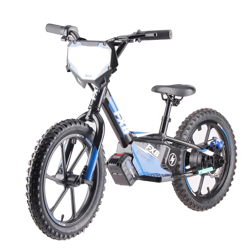 KTX-164051 Children's Electric Balance Bike with 16-Inch Tires, Alloy Frame, and 36V Motor for Ages 5-14