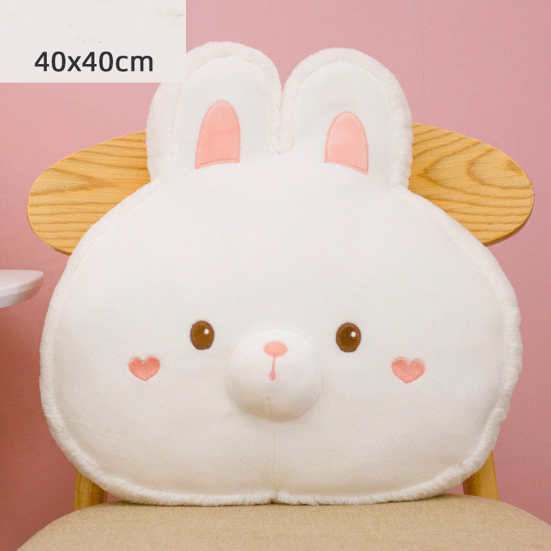 KTX-164691 Cute Animal Plush Doll Pillow - Super Soft Short Plush - 40cm Tiger, Husky, Pig, Rabbit Options