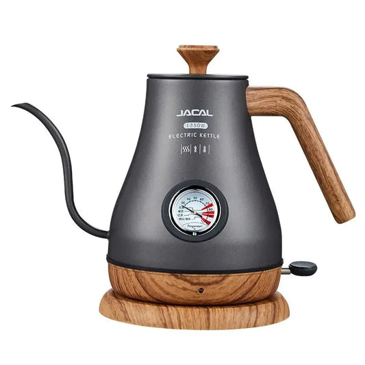 KTX-170003 Gooseneck Electric Cordless Kettle in Stainless Steel for Precise Brewing
