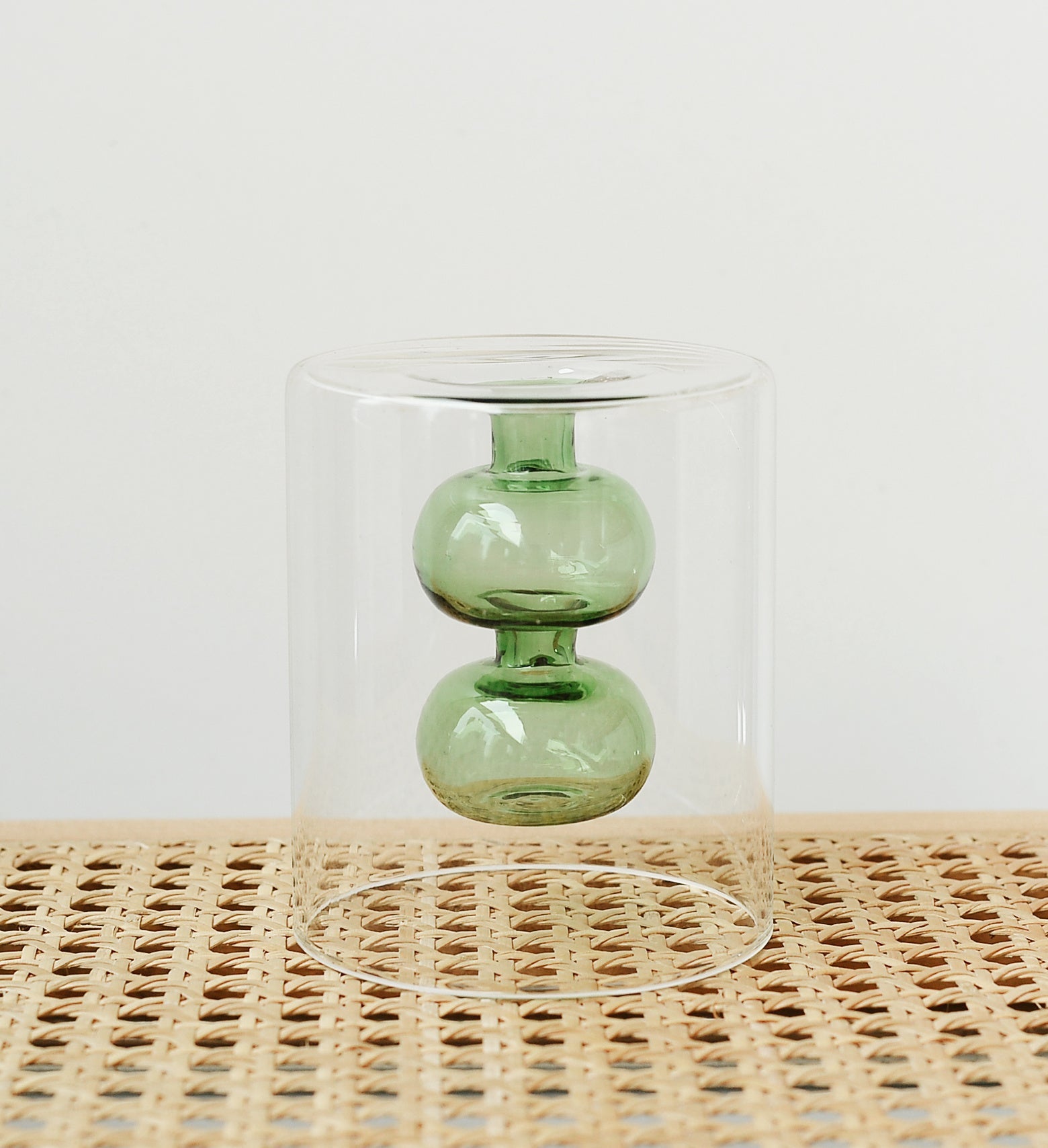 KTX-170323 Retro Gourd Hydroponic Glass Vase for Nordic Home Decor