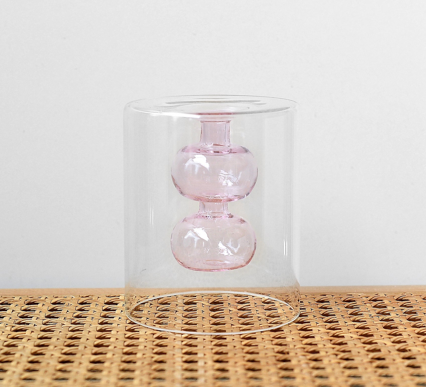 KTX-170323 Retro Gourd Hydroponic Glass Vase for Nordic Home Decor