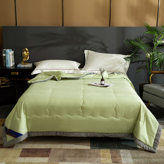 KTX-170707 Washed Cotton Summer Quilt - Air Conditioner Quilt, Lightweight & Soft, Available in Multiple Colors and Sizes