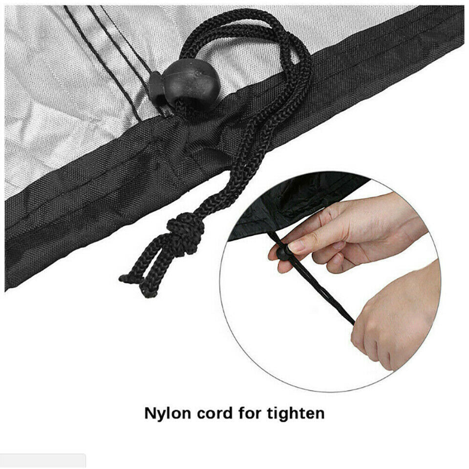 KTX-171219 Waterproof Swing Cover, 230x200CM, 190x115CM, Durable 210D Oxford Cloth with Silver Coating