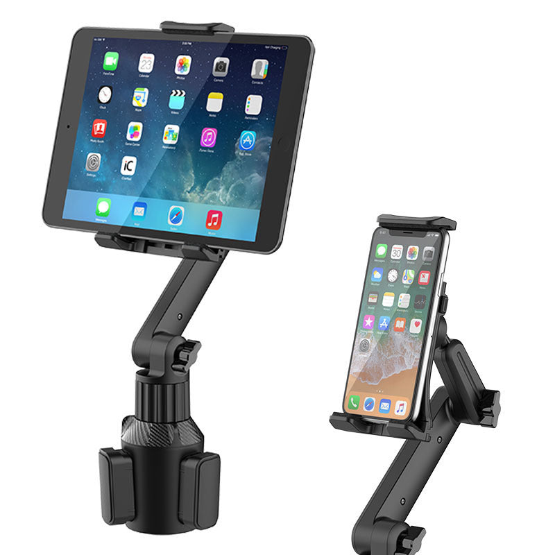 KTX-171603 Car Tablet and Mobile Phone Holder for Cup Holder Installation