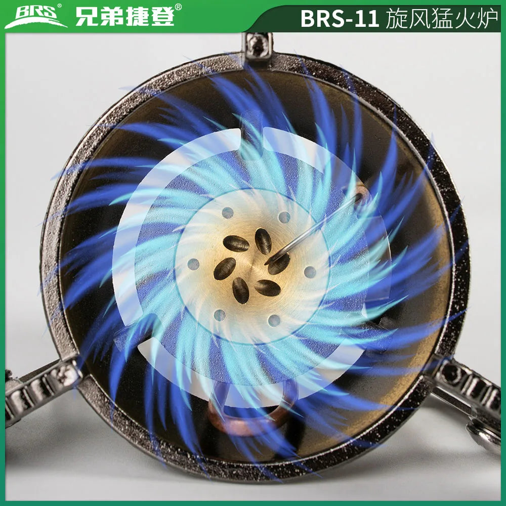 KTX-172051 Portable Windproof Camping Gas Stove BRS-11 Folding Outdoor Gas Burner Cooker