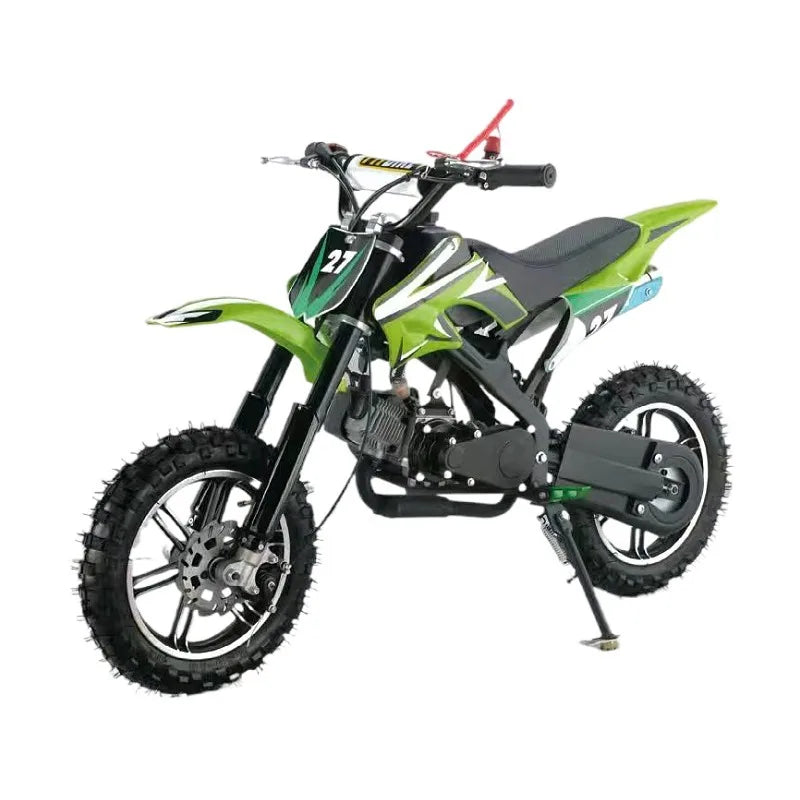 KTX-172115 49cc Kids Motorcycle Pocket Bike - Automatic Gasoline Dirt Bike with Disc Brakes