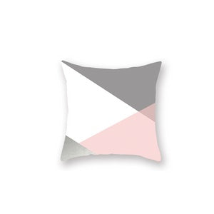 KTX-172371 Double Happiness Printed Polyester Car Pillow Case, Modern Simplicity, 45x45cm, Includes 1 or 4 Pillowcases