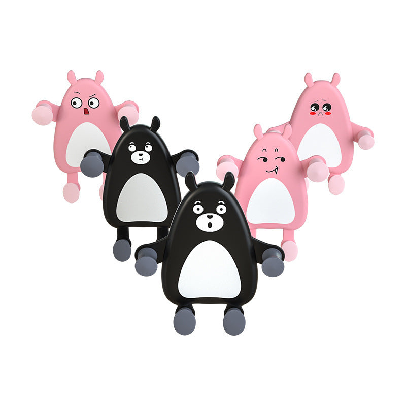 KTX-172755 Creative Cartoon Car Air Outlet Phone Holder - Universal Gravity Support Frame for All Phone Models