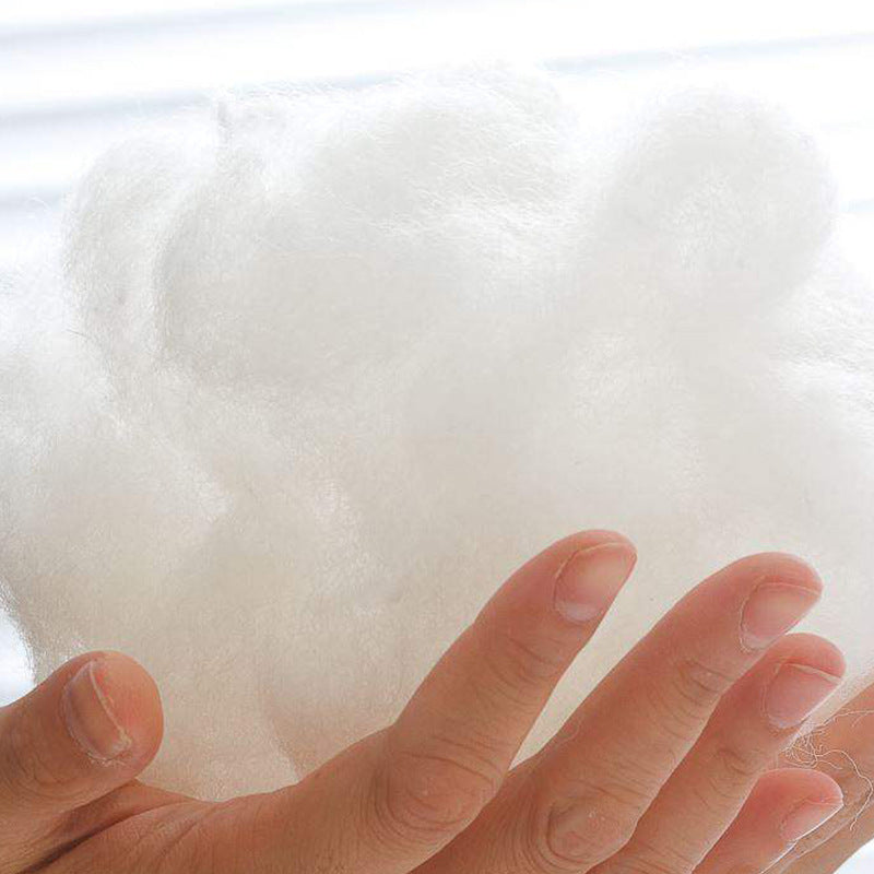 KTX-173651 Single Memory Foam Pillow - Non-Collapse, Durable, 48x74cm, White