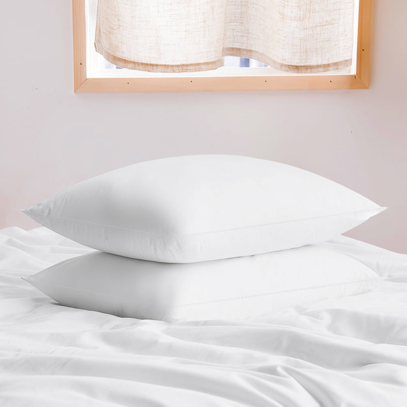 KTX-173651 Single Memory Foam Pillow - Non-Collapse, Durable, 48x74cm, White